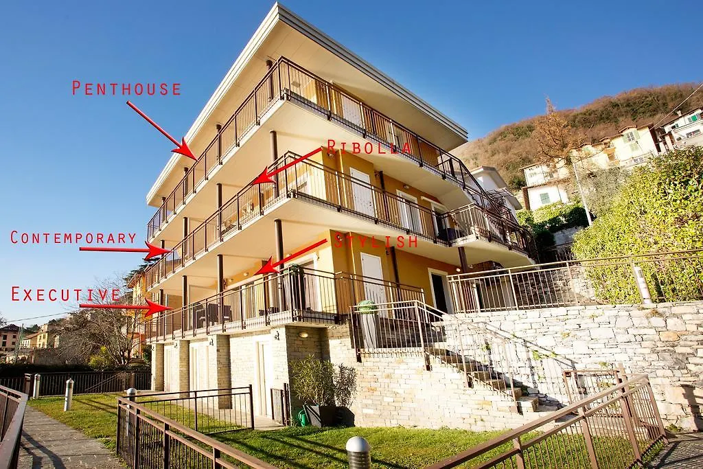 5 Luxury Laglio Apartments-By Italian Apartments Stylish, Executive, Contemporary, Ribolla Azzuro, Penthouse